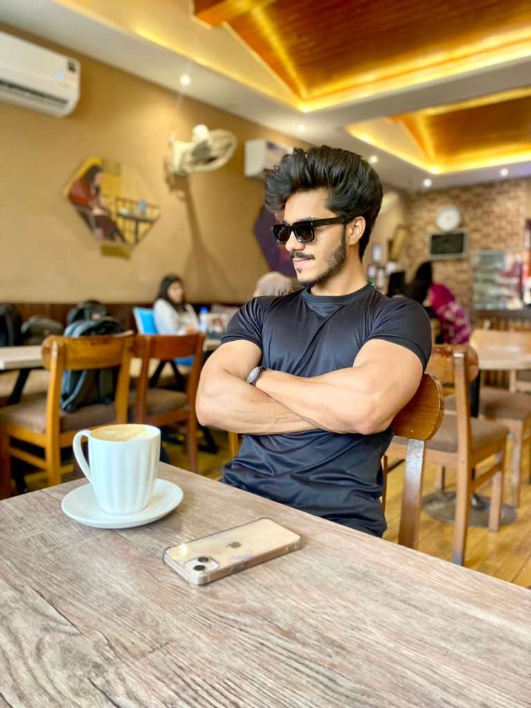 Founder or student concentrating on learning through modern technology and innovation tools