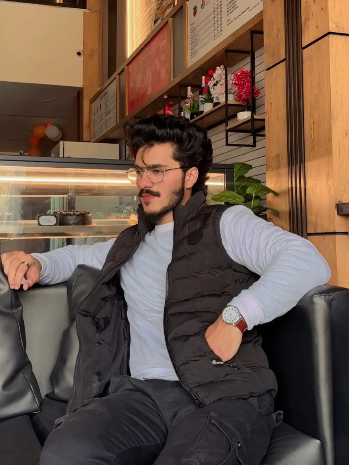 Anas Hassan the founder of AI Tools for Students sitting and collaborating on research This image is for the about page section